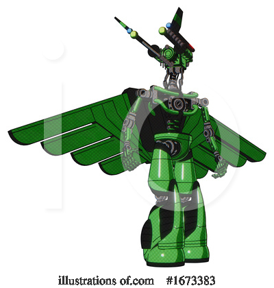 Royalty-Free (RF) Robot Clipart Illustration by Leo Blanchette - Stock Sample #1673383