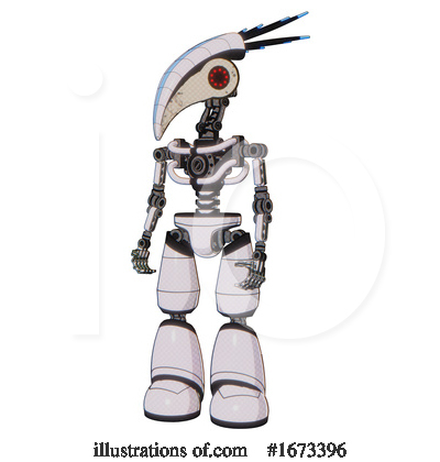 Royalty-Free (RF) Robot Clipart Illustration by Leo Blanchette - Stock Sample #1673396