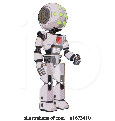 Royalty-Free (RF) Robot Clipart Illustration by Leo Blanchette - Stock Sample #1673410