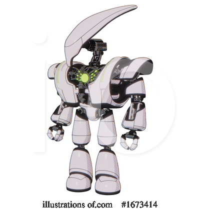 Royalty-Free (RF) Robot Clipart Illustration by Leo Blanchette - Stock Sample #1673414