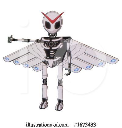 Royalty-Free (RF) Robot Clipart Illustration by Leo Blanchette - Stock Sample #1673433