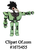 Robot Clipart #1673455 by Leo Blanchette