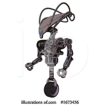 Royalty-Free (RF) Robot Clipart Illustration by Leo Blanchette - Stock Sample #1673456