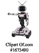 Robot Clipart #1673490 by Leo Blanchette