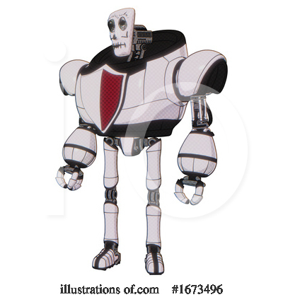 Royalty-Free (RF) Robot Clipart Illustration by Leo Blanchette - Stock Sample #1673496