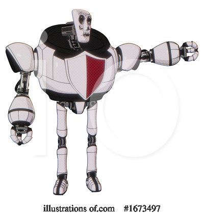 Royalty-Free (RF) Robot Clipart Illustration by Leo Blanchette - Stock Sample #1673497