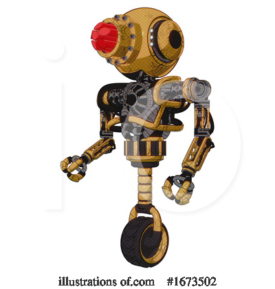 Royalty-Free (RF) Robot Clipart Illustration by Leo Blanchette - Stock Sample #1673502