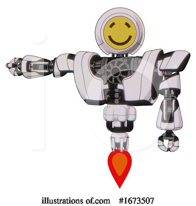 Royalty-Free (RF) Robot Clipart Illustration by Leo Blanchette - Stock Sample #1673507