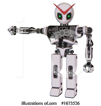 Royalty-Free (RF) Robot Clipart Illustration by Leo Blanchette - Stock Sample #1673526