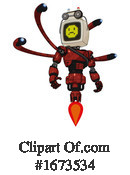 Robot Clipart #1673534 by Leo Blanchette