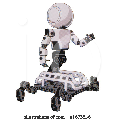 Royalty-Free (RF) Robot Clipart Illustration by Leo Blanchette - Stock Sample #1673536