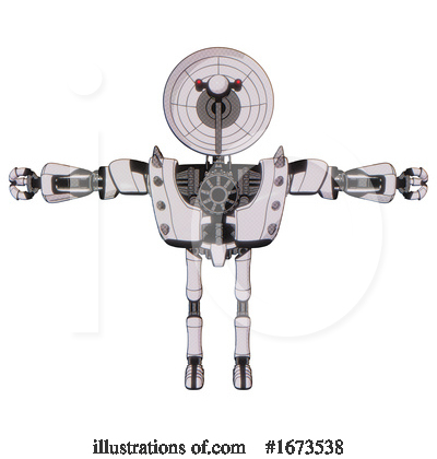 Royalty-Free (RF) Robot Clipart Illustration by Leo Blanchette - Stock Sample #1673538