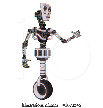 Royalty-Free (RF) Robot Clipart Illustration by Leo Blanchette - Stock Sample #1673545