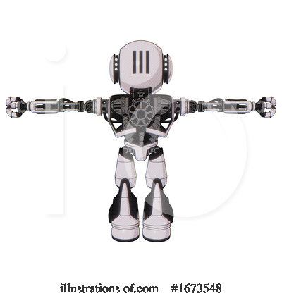 Royalty-Free (RF) Robot Clipart Illustration by Leo Blanchette - Stock Sample #1673548