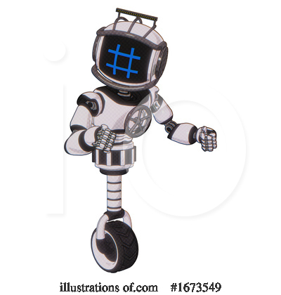 Royalty-Free (RF) Robot Clipart Illustration by Leo Blanchette - Stock Sample #1673549