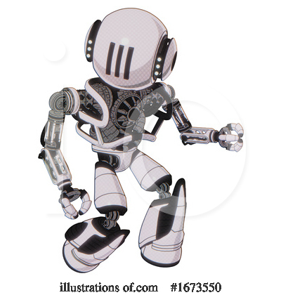 Royalty-Free (RF) Robot Clipart Illustration by Leo Blanchette - Stock Sample #1673550