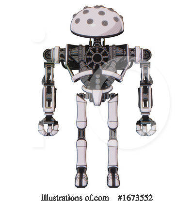 Royalty-Free (RF) Robot Clipart Illustration by Leo Blanchette - Stock Sample #1673552