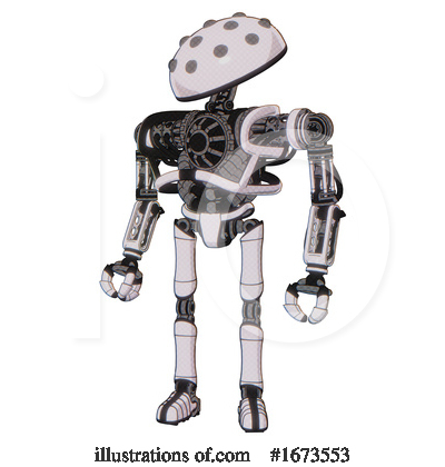 Royalty-Free (RF) Robot Clipart Illustration by Leo Blanchette - Stock Sample #1673553