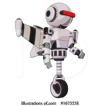 Royalty-Free (RF) Robot Clipart Illustration by Leo Blanchette - Stock Sample #1673558