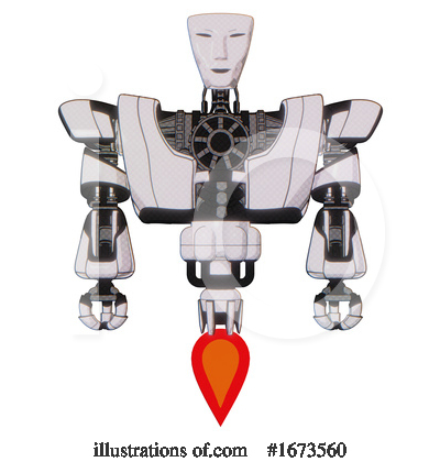 Royalty-Free (RF) Robot Clipart Illustration by Leo Blanchette - Stock Sample #1673560