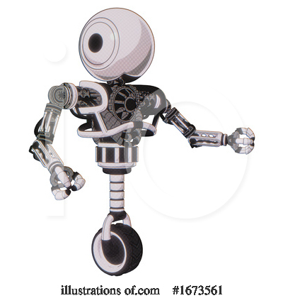 Royalty-Free (RF) Robot Clipart Illustration by Leo Blanchette - Stock Sample #1673561