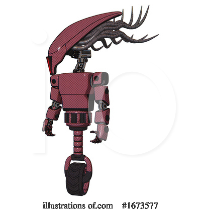 Royalty-Free (RF) Robot Clipart Illustration by Leo Blanchette - Stock Sample #1673577