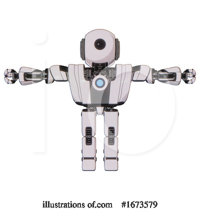 Royalty-Free (RF) Robot Clipart Illustration by Leo Blanchette - Stock Sample #1673579