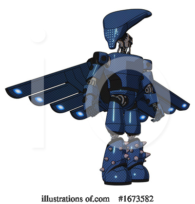Royalty-Free (RF) Robot Clipart Illustration by Leo Blanchette - Stock Sample #1673582