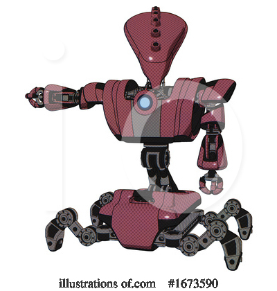 Royalty-Free (RF) Robot Clipart Illustration by Leo Blanchette - Stock Sample #1673590