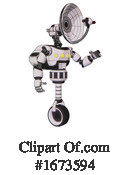 Robot Clipart #1673594 by Leo Blanchette