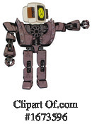 Robot Clipart #1673596 by Leo Blanchette