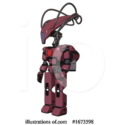Royalty-Free (RF) Robot Clipart Illustration by Leo Blanchette - Stock Sample #1673598