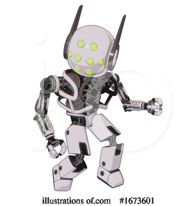 Royalty-Free (RF) Robot Clipart Illustration by Leo Blanchette - Stock Sample #1673601