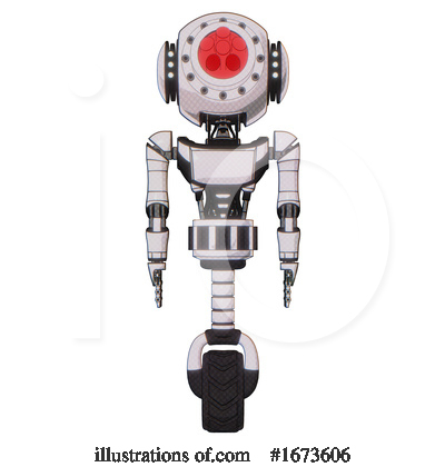 Royalty-Free (RF) Robot Clipart Illustration by Leo Blanchette - Stock Sample #1673606