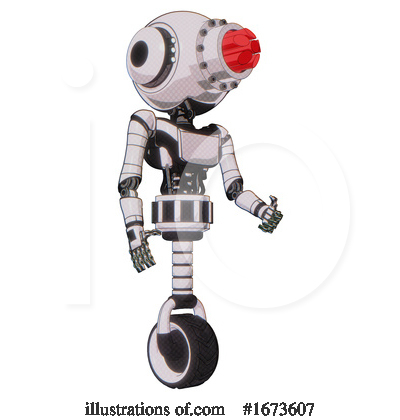 Royalty-Free (RF) Robot Clipart Illustration by Leo Blanchette - Stock Sample #1673607