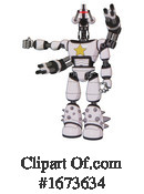 Robot Clipart #1673634 by Leo Blanchette