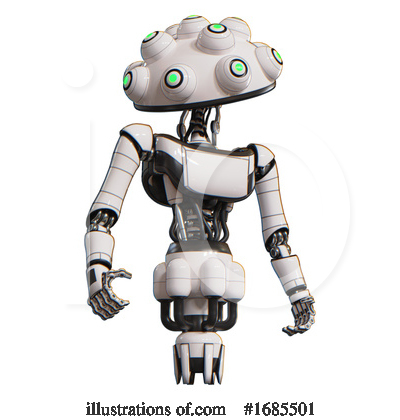 Royalty-Free (RF) Robot Clipart Illustration by Leo Blanchette - Stock Sample #1685501