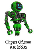 Robot Clipart #1685505 by Leo Blanchette