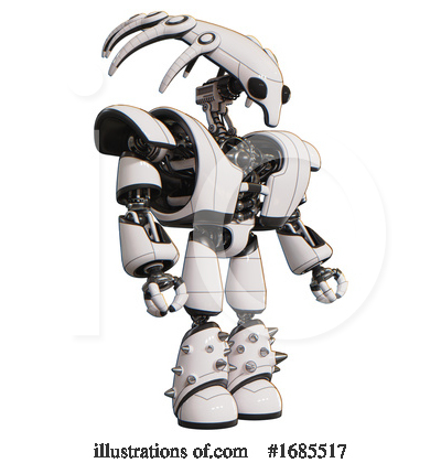 Royalty-Free (RF) Robot Clipart Illustration by Leo Blanchette - Stock Sample #1685517