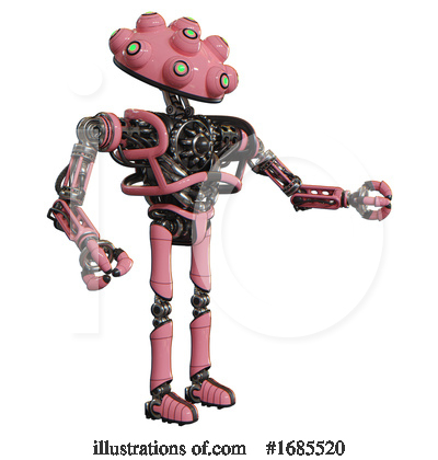 Royalty-Free (RF) Robot Clipart Illustration by Leo Blanchette - Stock Sample #1685520