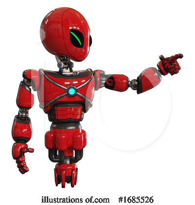 Royalty-Free (RF) Robot Clipart Illustration by Leo Blanchette - Stock Sample #1685526