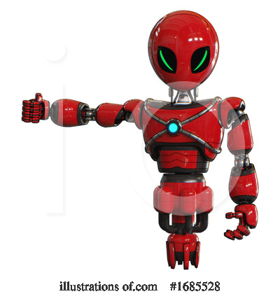 Royalty-Free (RF) Robot Clipart Illustration by Leo Blanchette - Stock Sample #1685528