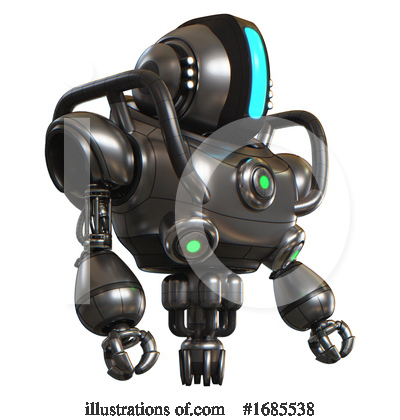 Royalty-Free (RF) Robot Clipart Illustration by Leo Blanchette - Stock Sample #1685538