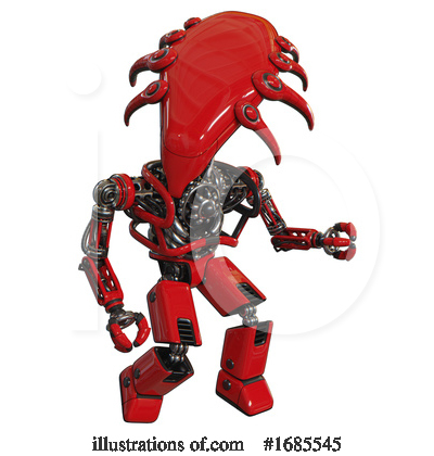Royalty-Free (RF) Robot Clipart Illustration by Leo Blanchette - Stock Sample #1685545