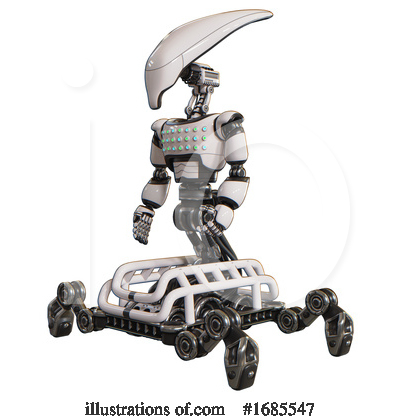 Royalty-Free (RF) Robot Clipart Illustration by Leo Blanchette - Stock Sample #1685547