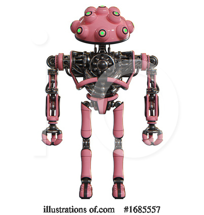 Royalty-Free (RF) Robot Clipart Illustration by Leo Blanchette - Stock Sample #1685557