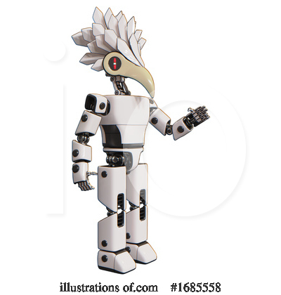 Royalty-Free (RF) Robot Clipart Illustration by Leo Blanchette - Stock Sample #1685558
