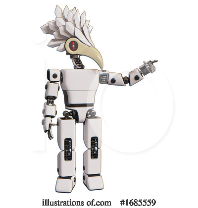 Royalty-Free (RF) Robot Clipart Illustration by Leo Blanchette - Stock Sample #1685559