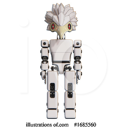 Royalty-Free (RF) Robot Clipart Illustration by Leo Blanchette - Stock Sample #1685560