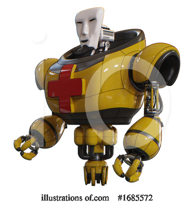 Royalty-Free (RF) Robot Clipart Illustration by Leo Blanchette - Stock Sample #1685572